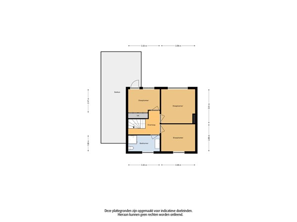 Floorplan - Posthuisstraat 5, 6051 AN Maasbracht